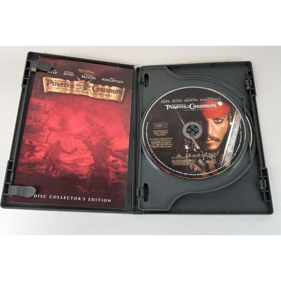 Pirates of the Caribbean DVDs On Stranger Tides & The Curse of the Black Pearl - Picture 7 of 9
